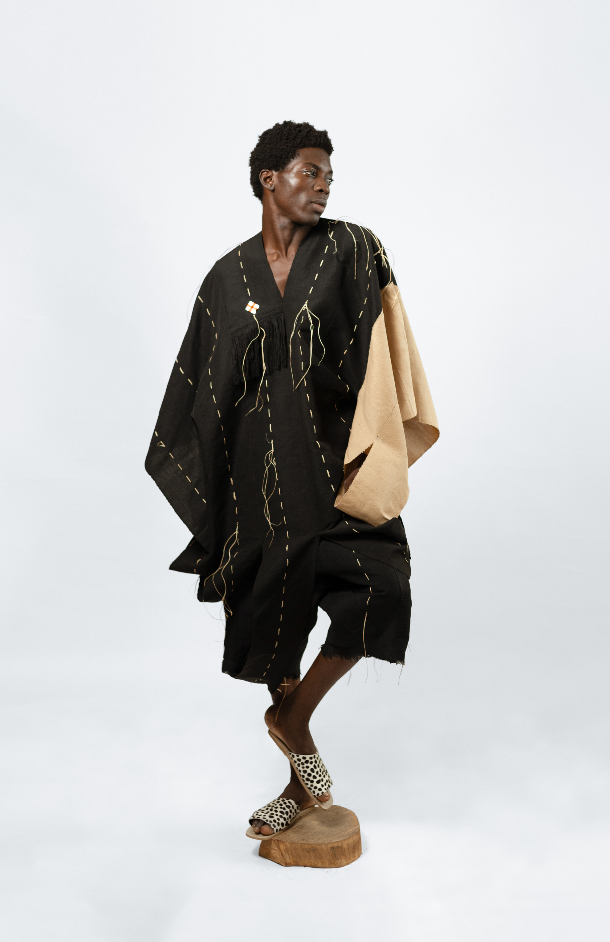 Unisex Agbada - Black