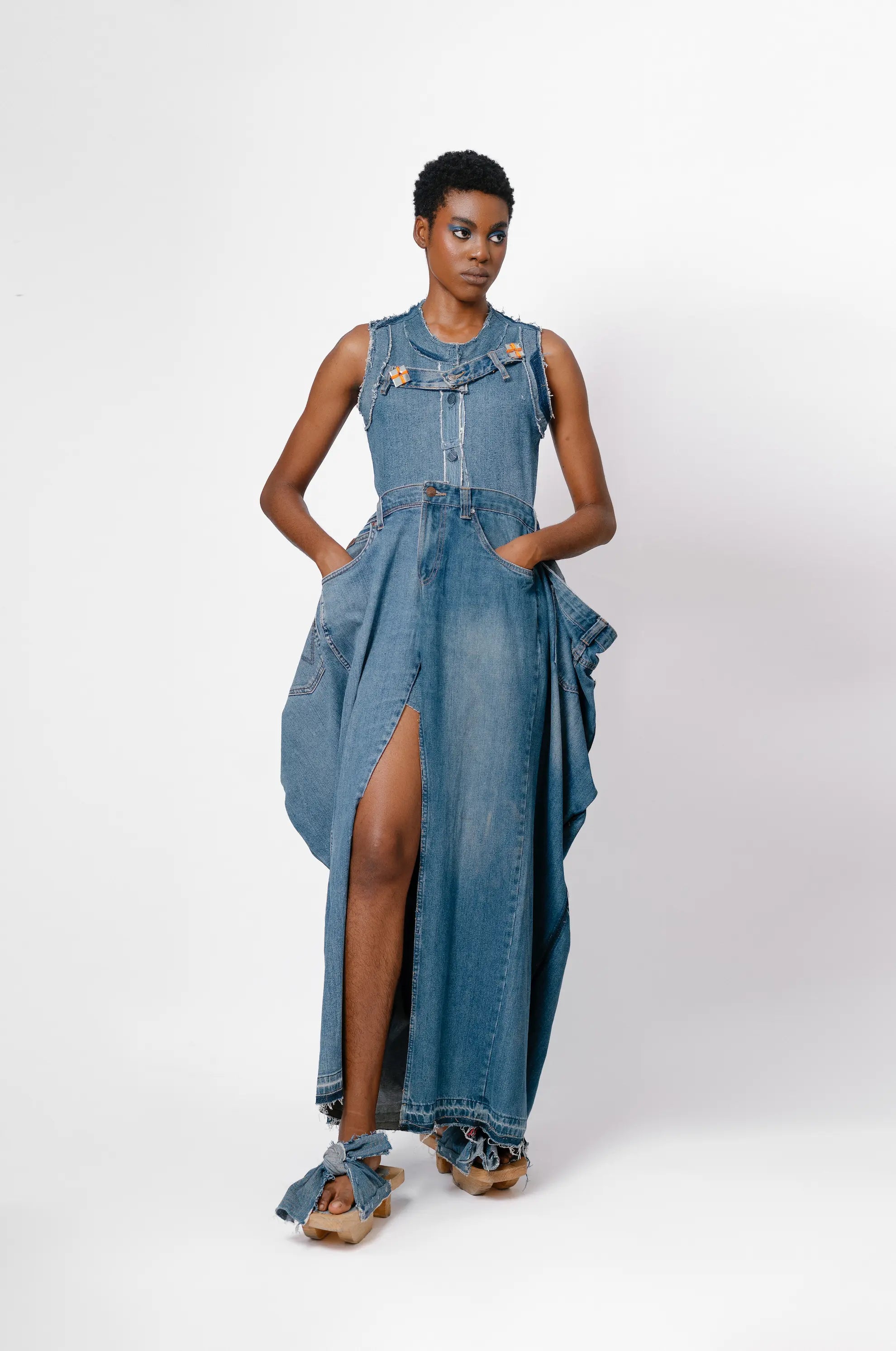 Maxi Dress - Denim